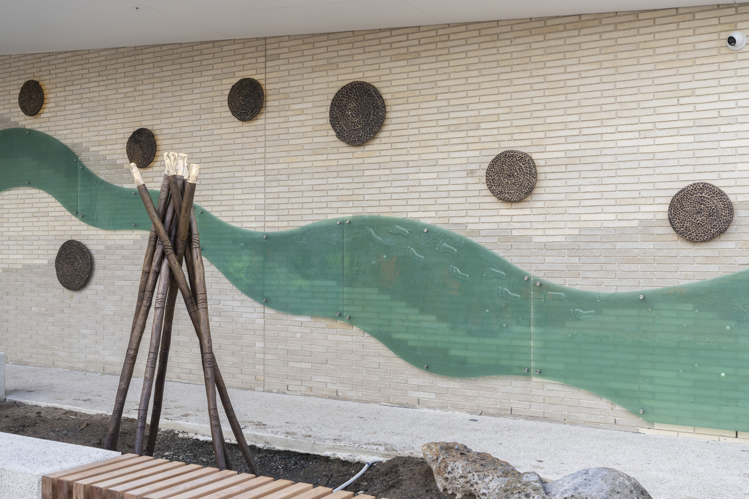 First Nations artwork welcomes community to future Hume Tech School